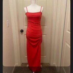 Susana Monaco Elegant Red Maxi Dress